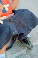 Indigo Bermuda Pants
